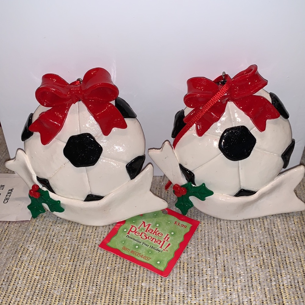 Soccer Ornaments